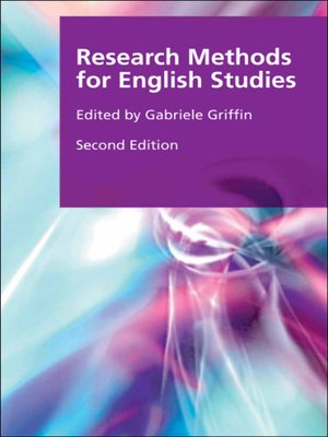 cover image of Research Methods for English Studies